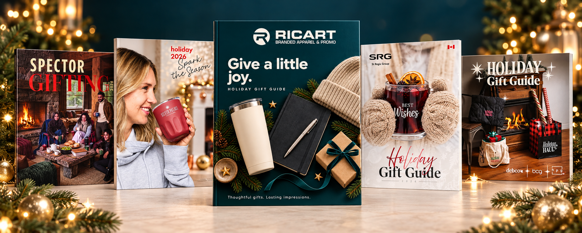 2026 Holiday Gift Guides - Ricart and supplier holiday catalogues