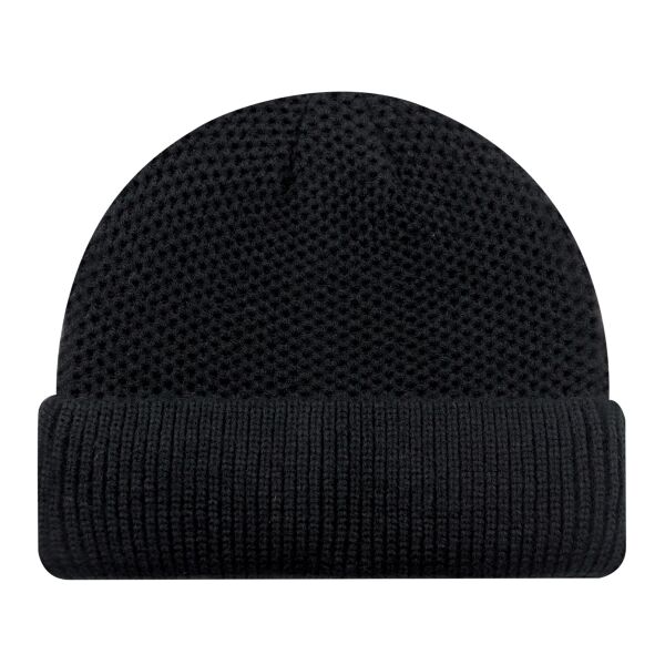Acrylic Mesh/Rib Knit Toque Thumbnail