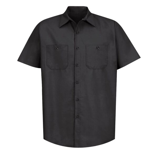 RED KAP® INDUSTRIAL SHORT SLEEVE WORK SHIRT. Thumbnail