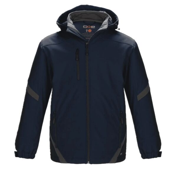 Typhoon - Men's Insulated Softshell Jacket w/ Detachable Hood Thumbnail