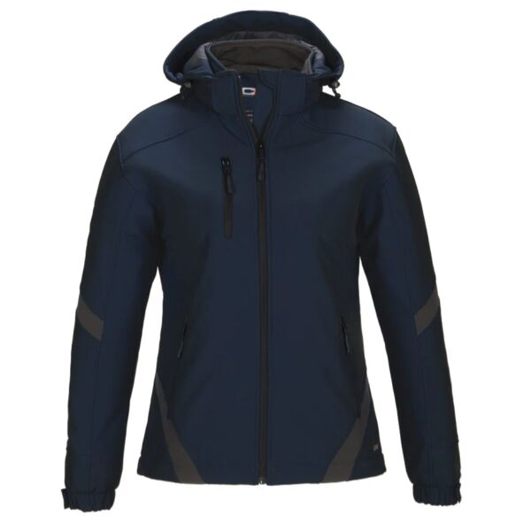 Typhoon - Ladies Insulated Softshell Jacket w/ Detachable Hood Thumbnail