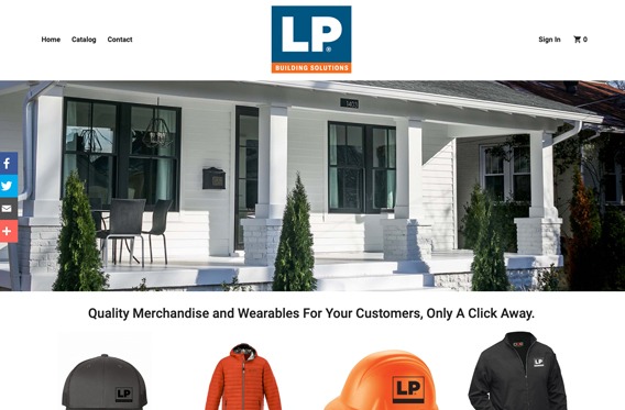 LP Building Solutions E-Store